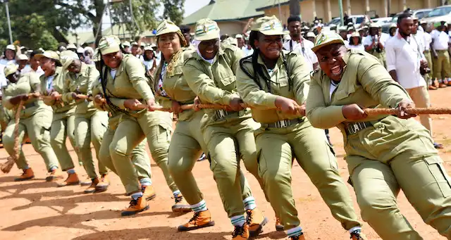 Activities in NYSC Camp