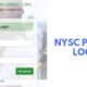 NYSC Existing User Login Portal