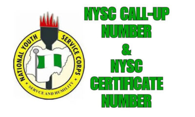 Major Difference Between NYSC Call-Up Number and NYSC Certificate Number